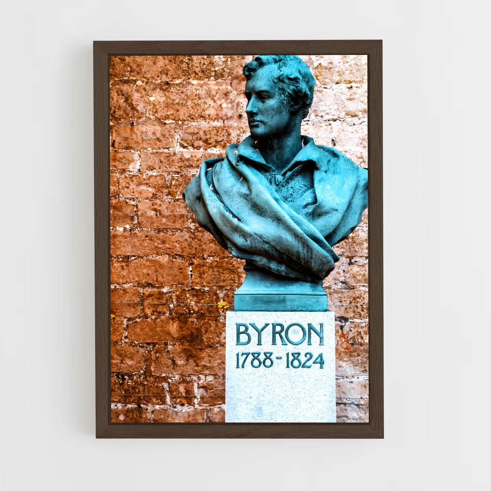 ap-lord byron-2 cadre Bois foncé