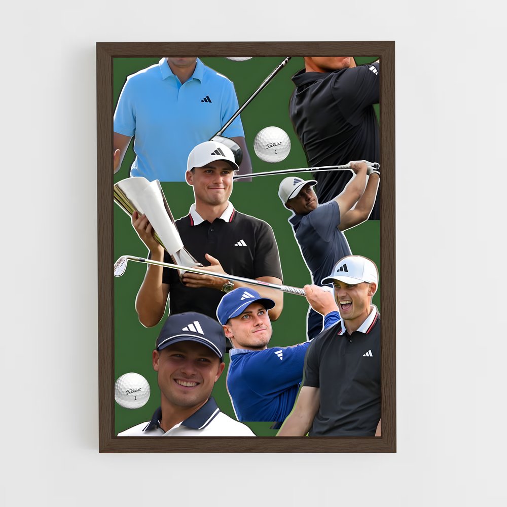ap-ludvig aberg-2 cadre Bois foncé