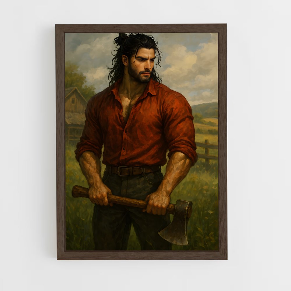 ap-lumberjack-6 cadre Bois foncé