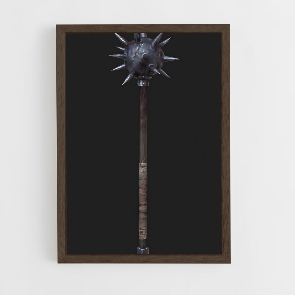 ap-mace-2 cadre Bois foncé