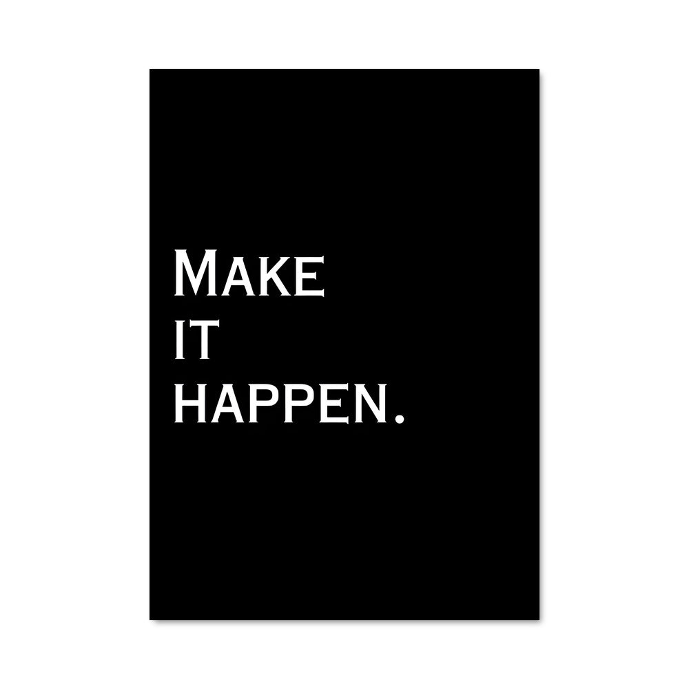 Poster Make it happen 26840