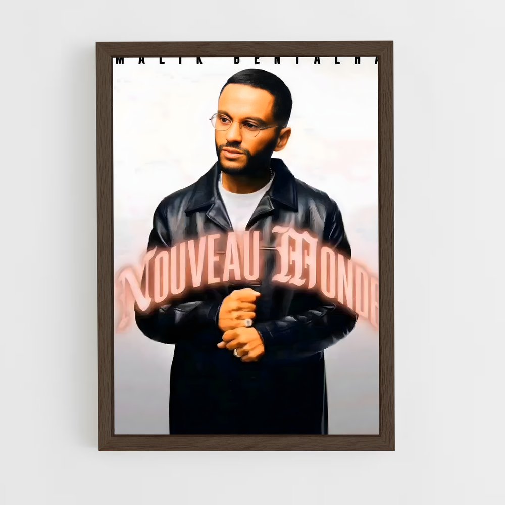 ap-malik bentalha-2 cadre Bois foncé