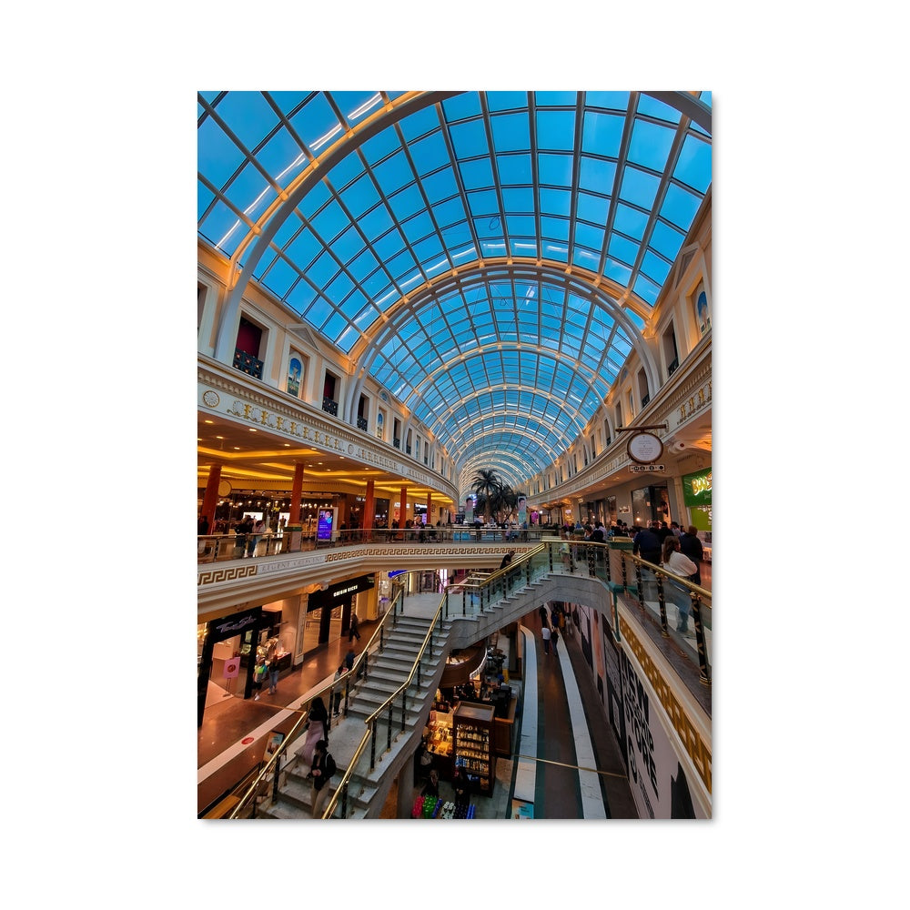 Poster Manchester Shopping Vibes