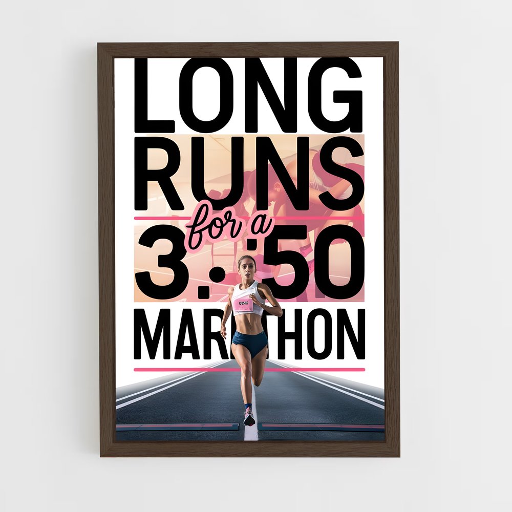 ap-marathon race walking endurance-8 cadre Bois foncé