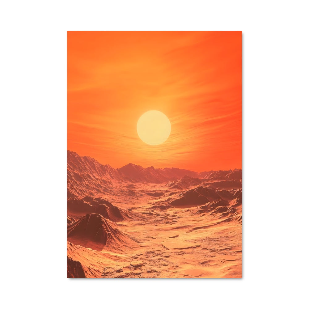 Poster Horizons Martiens