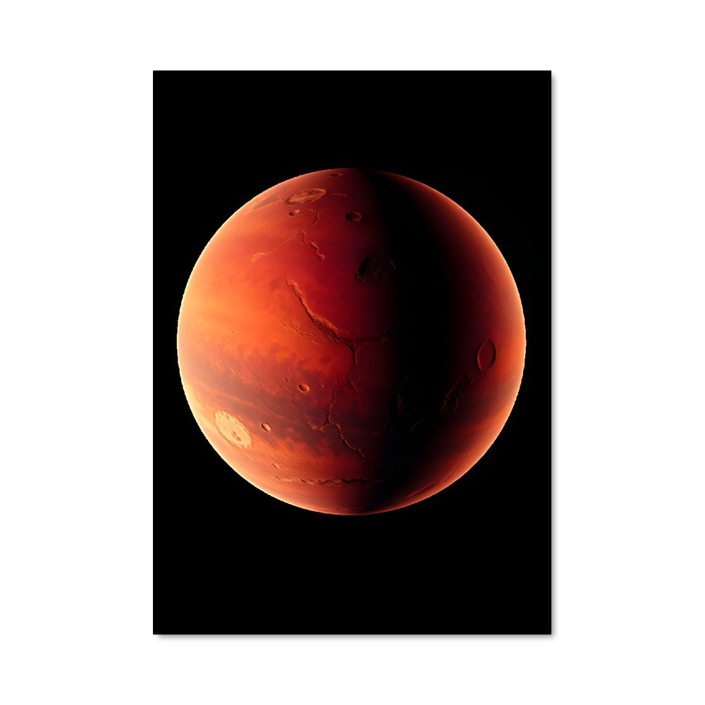 Poster Rouge Martien