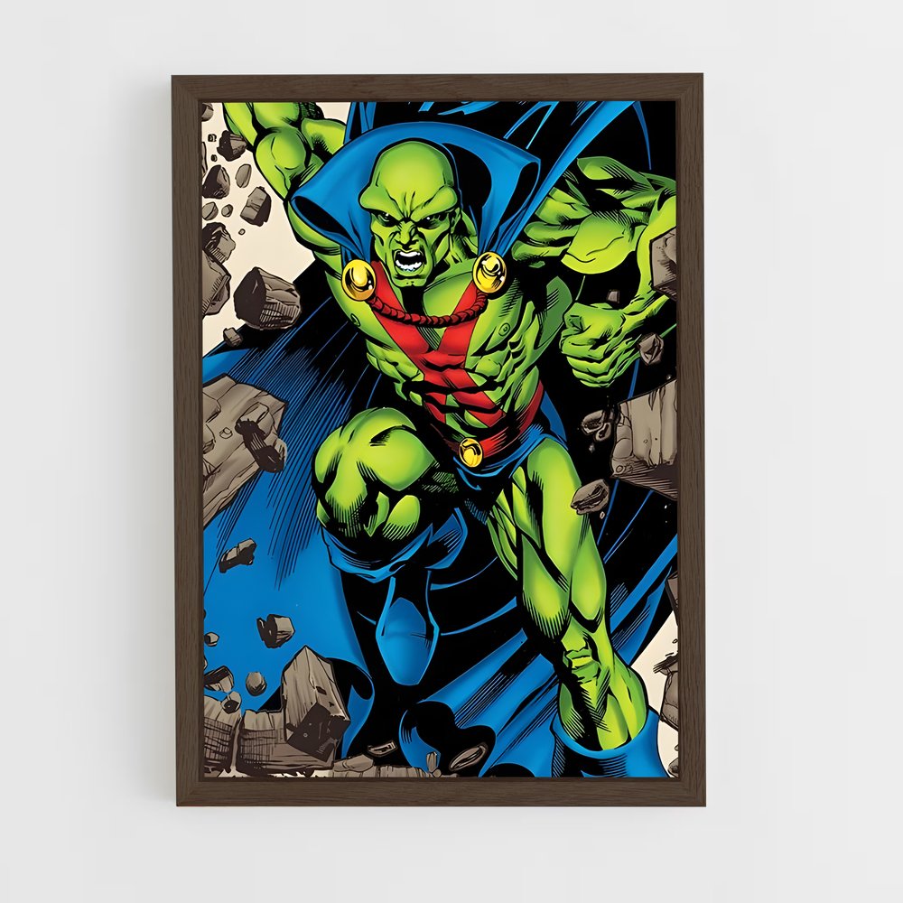 ap-martian manhunter-6 cadre Bois foncé