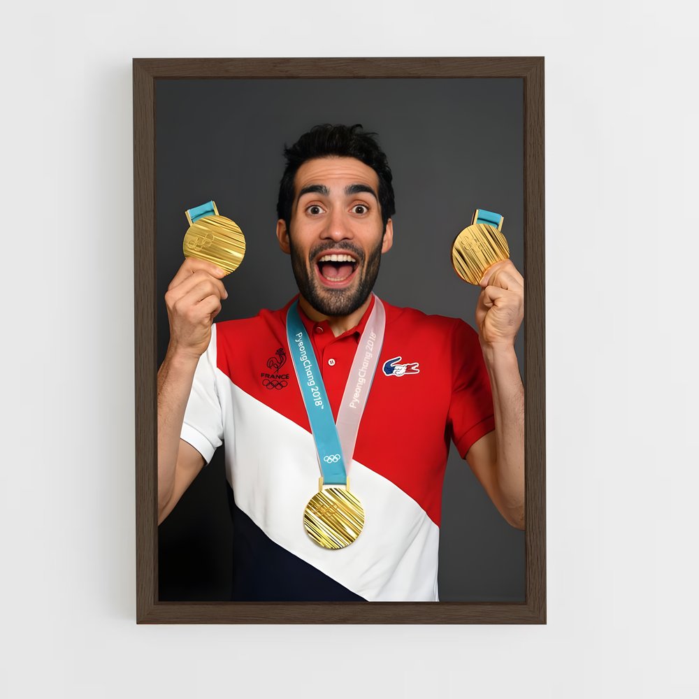 ap-martin fourcade-6 cadre Bois foncé