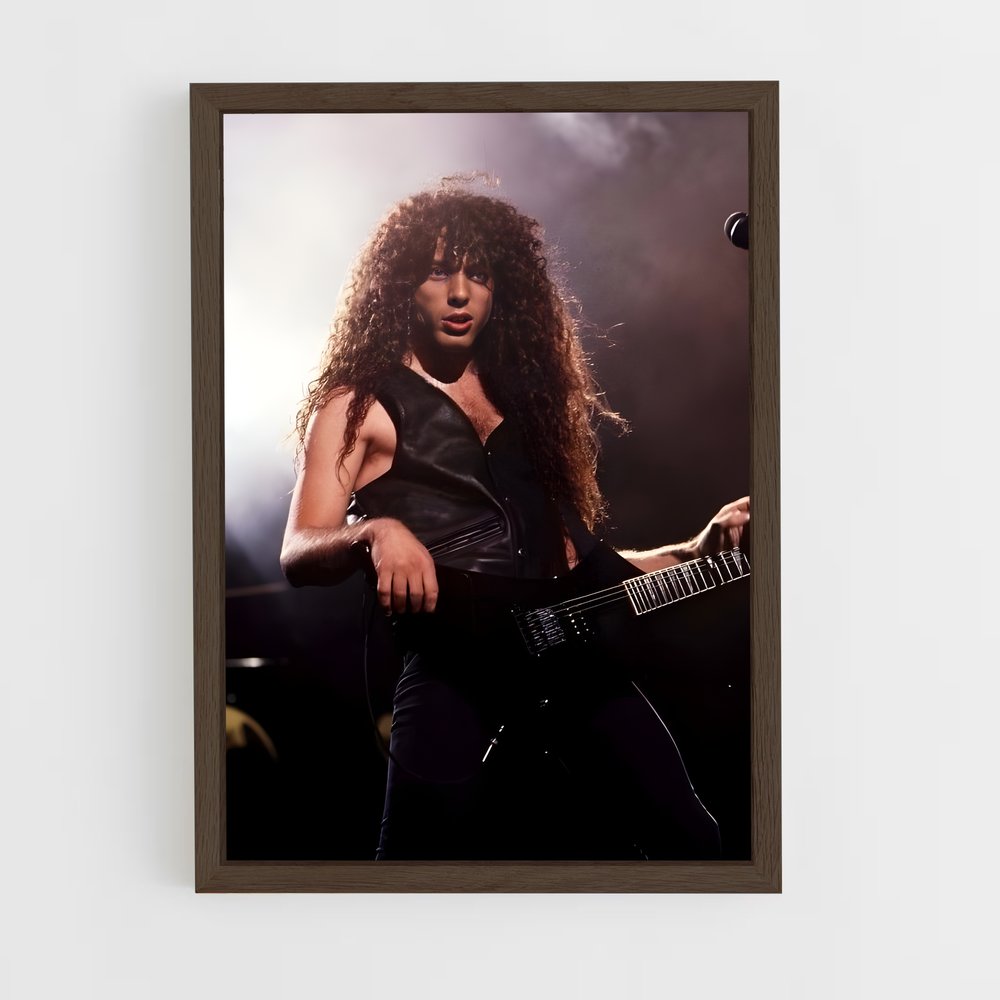 ap-marty friedman-2 cadre Bois foncé