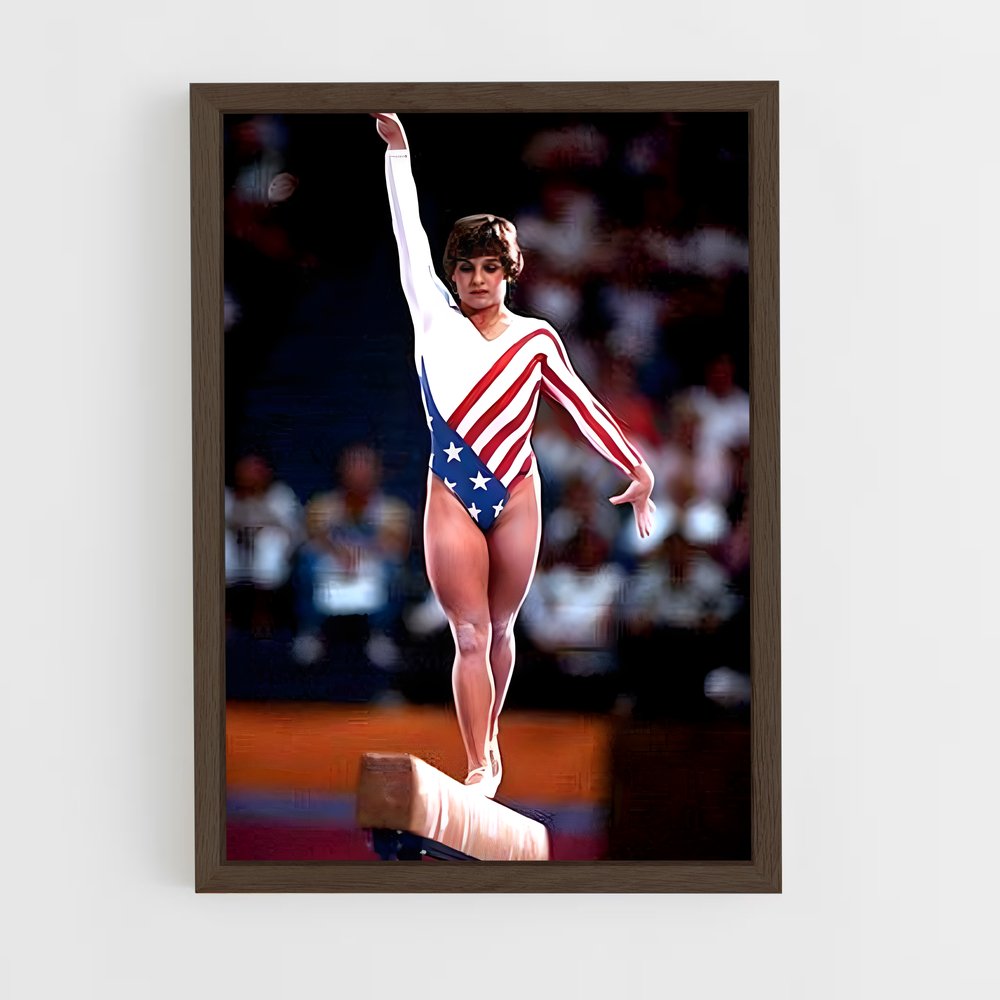 ap-mary lou retton-5 cadre Bois foncé