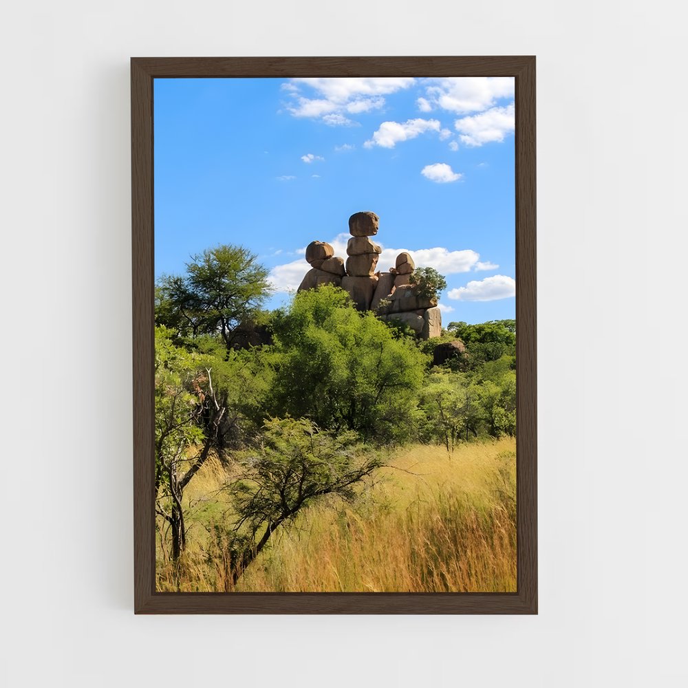 ap-matobo hills-5 cadre Bois foncé