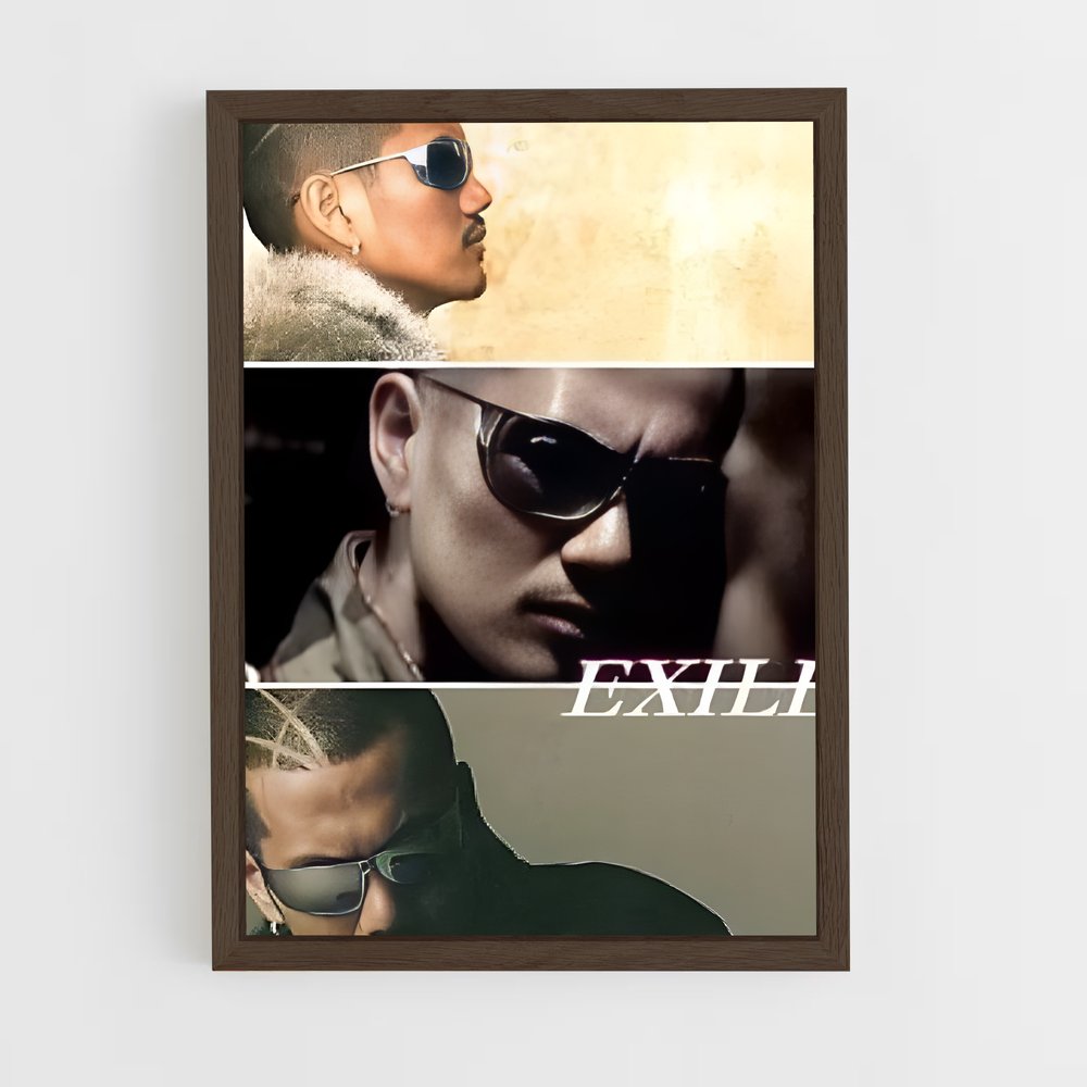 ap-matsu exile-4 cadre Bois foncé