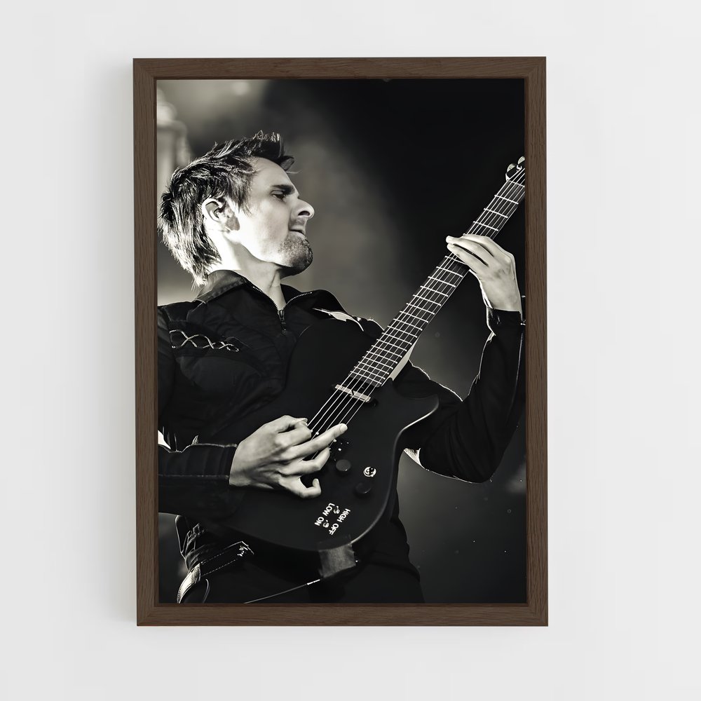 ap-matt bellamy-1 cadre Bois foncé