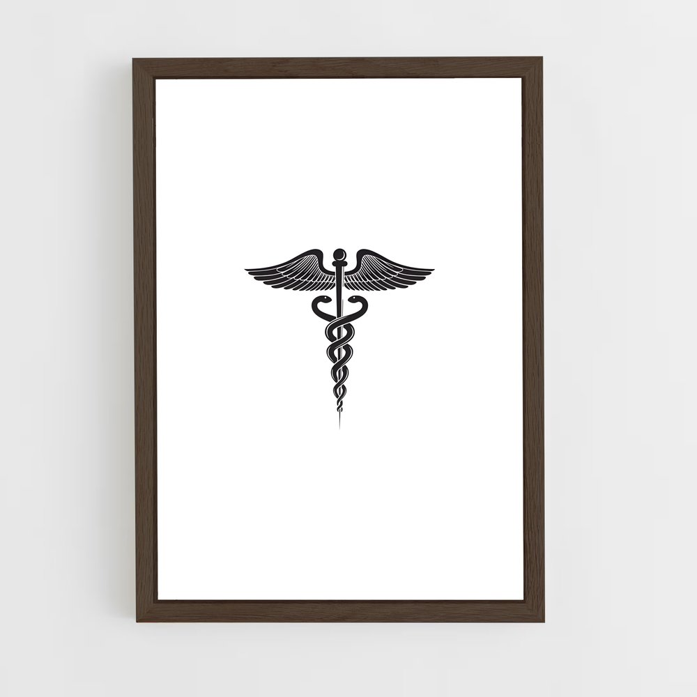 ap-medicine-10 cadre Bois foncé
