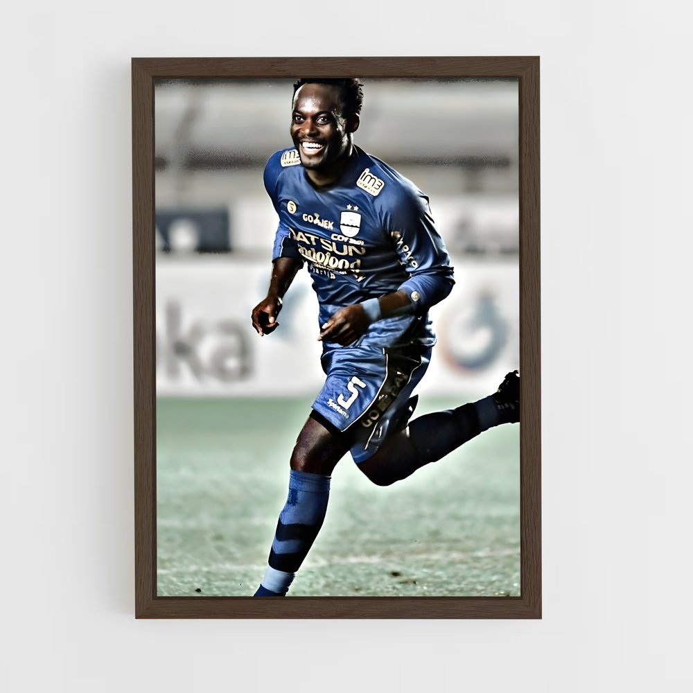 ap-michael essien-3 cadre Bois foncé