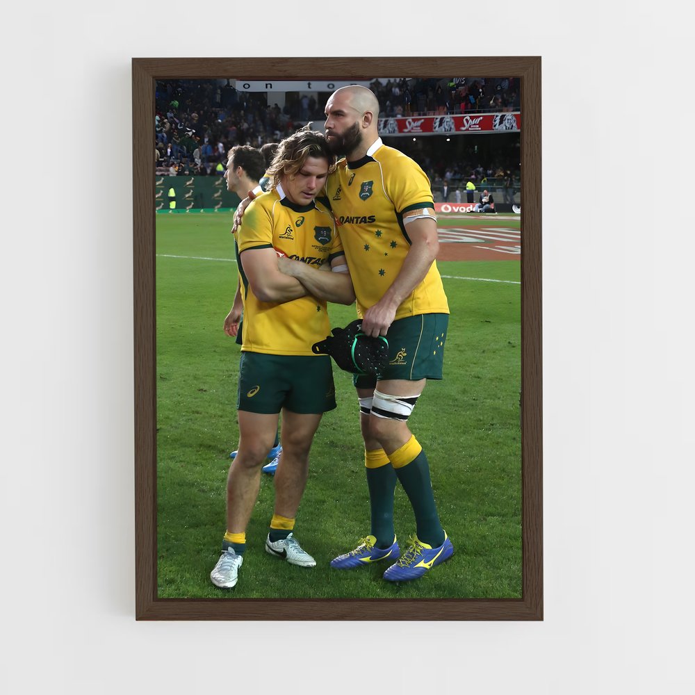 ap-michael hooper-3 cadre Bois foncé