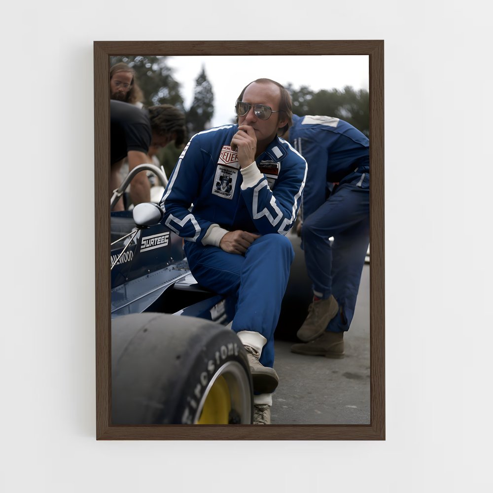 ap-mike hailwood-4 cadre Bois foncé
