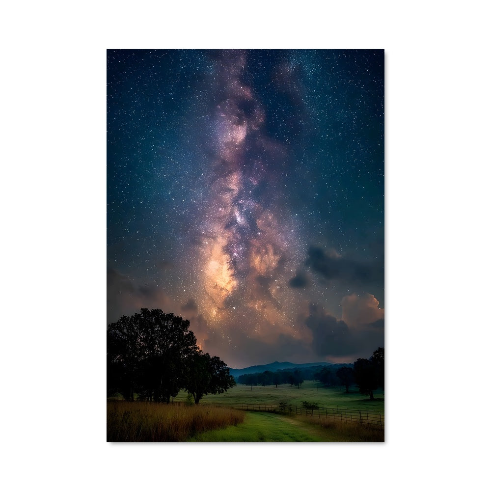 Poster Étoiles de Texas