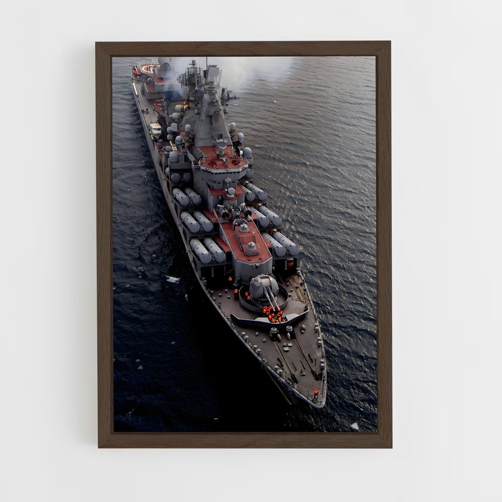 ap-modern warships-4 cadre Bois foncé