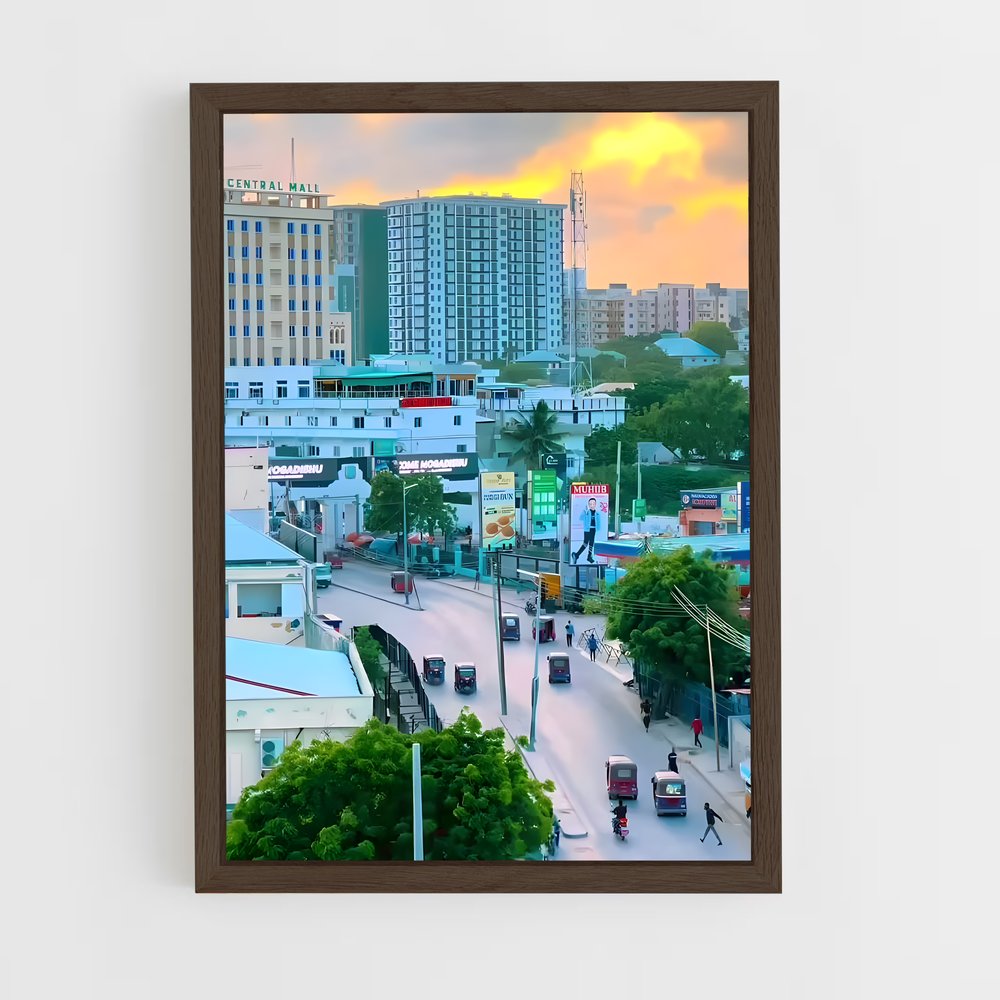 ap-mogadishu-2 cadre Bois foncé
