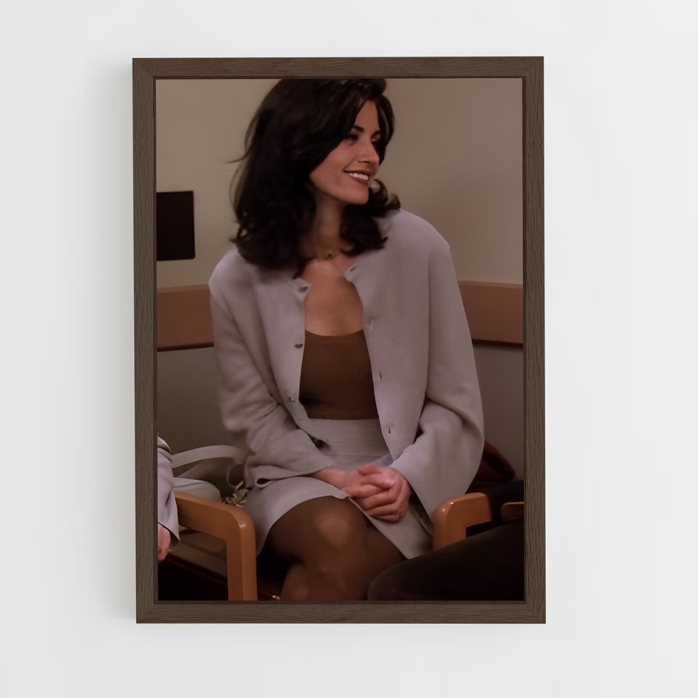 ap-monica geller-3 cadre Bois foncé