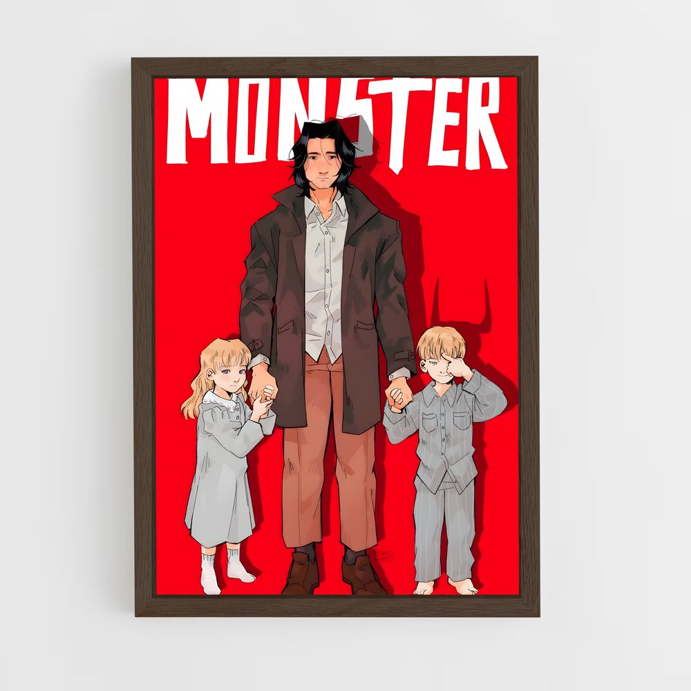 ap-monster-6 cadre Bois foncé