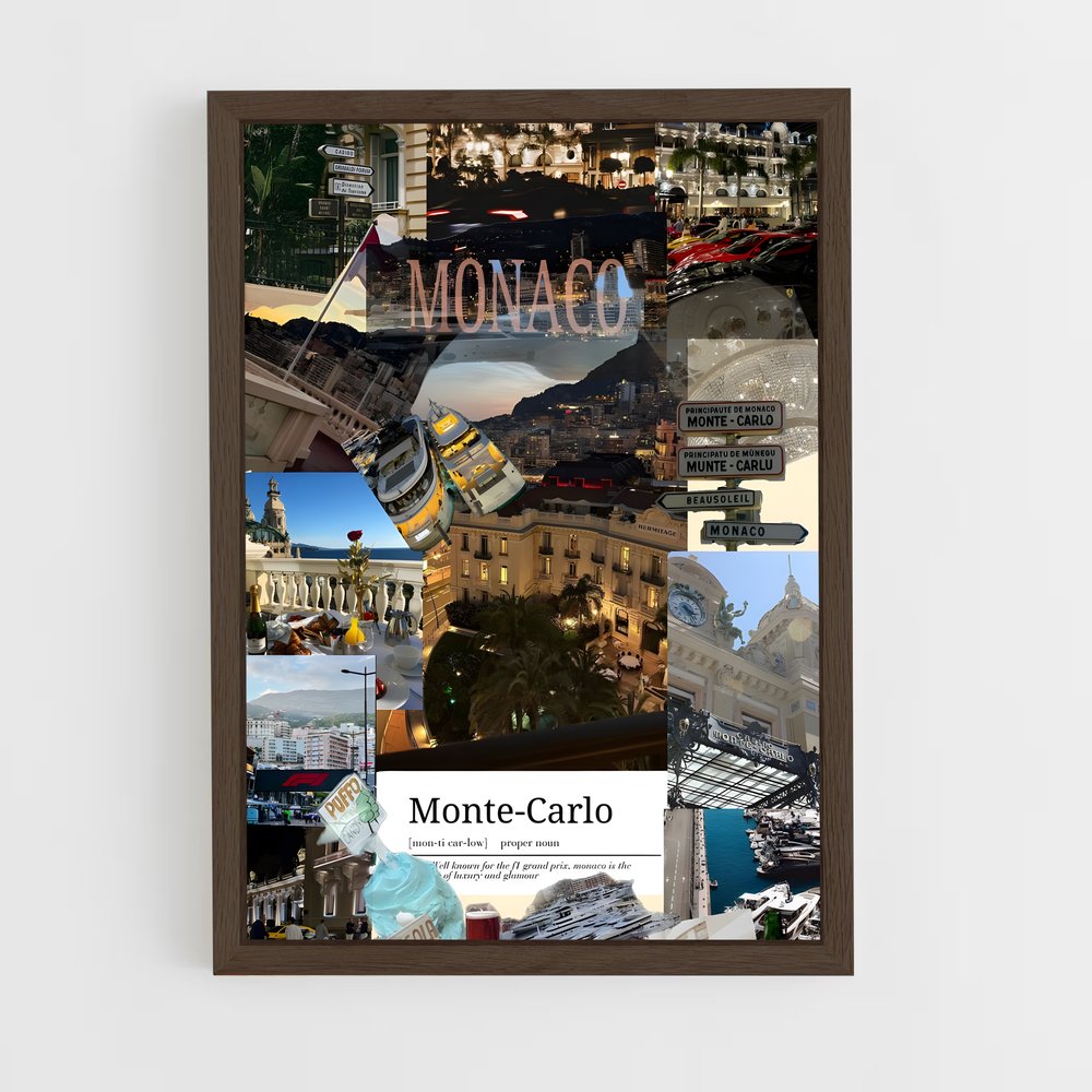 ap-monte carlo-5 cadre Bois foncé