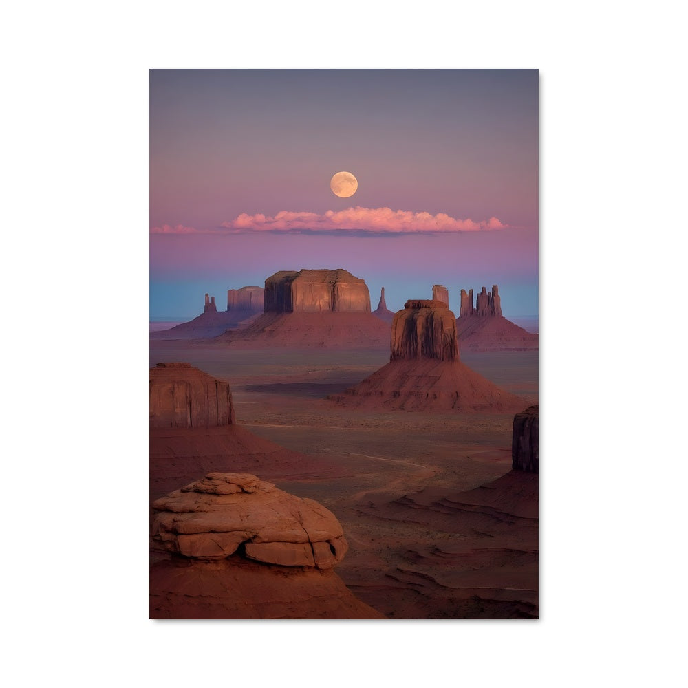 Poster L'Aurore de Monument Valley