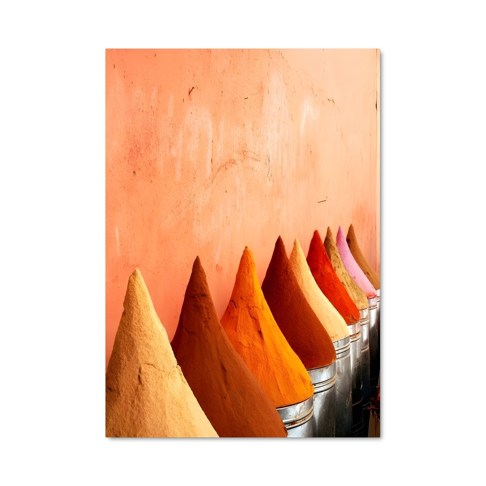 Poster Épices de l'Inde