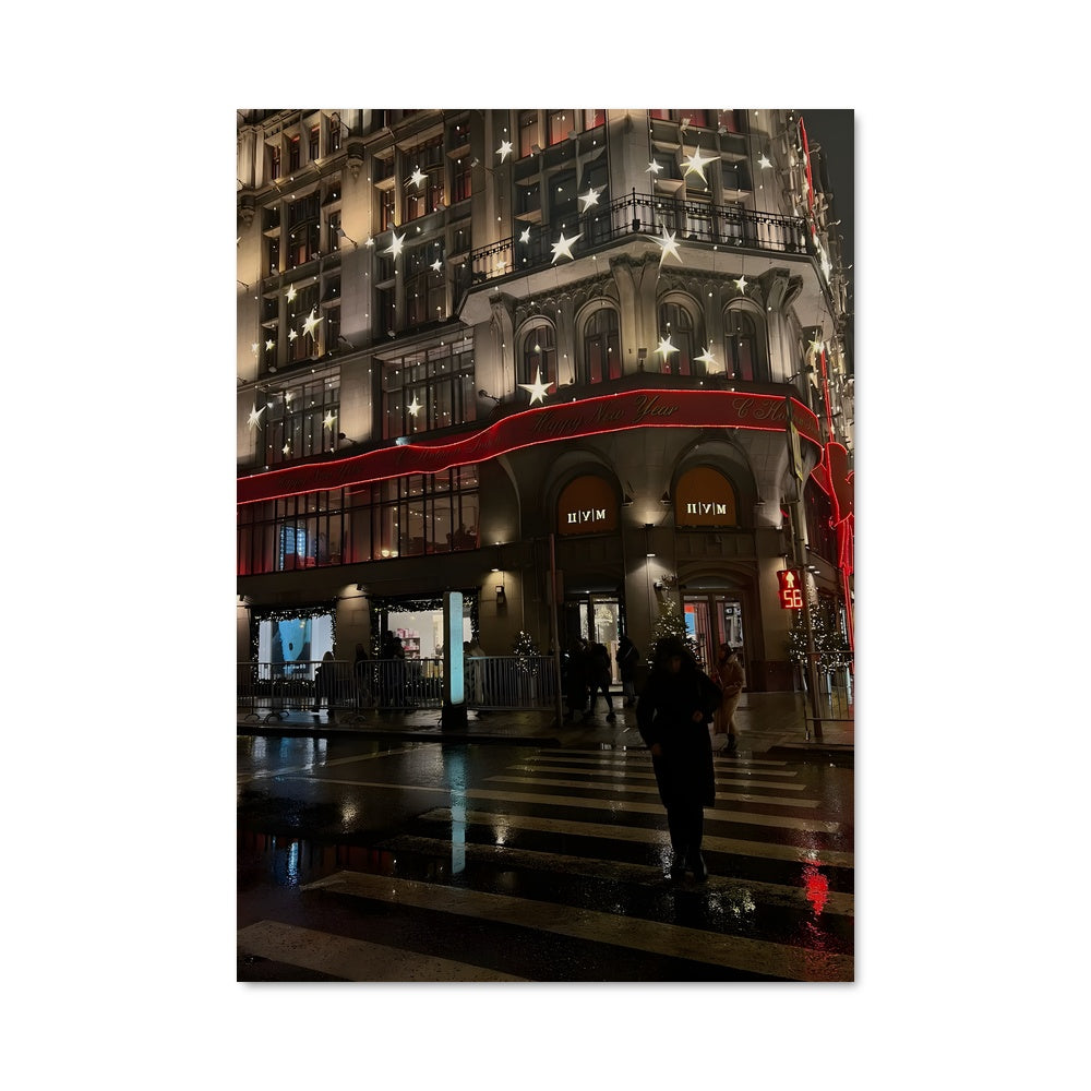 Poster Lumières de Moscou