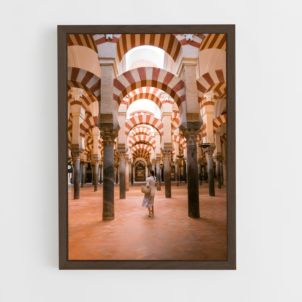 ap-mosque cordoba-2 cadre Bois foncé