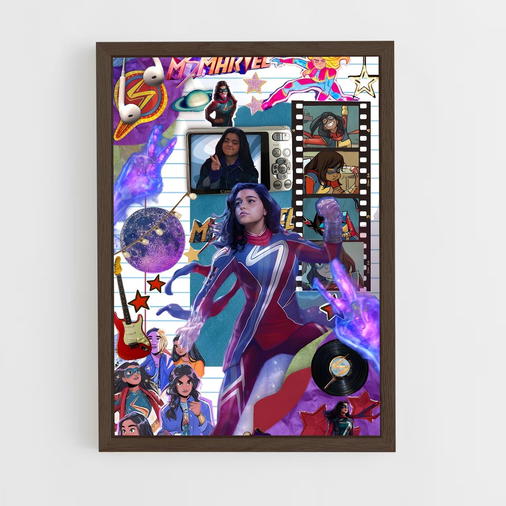 ap-ms marvel-4 cadre Bois foncé