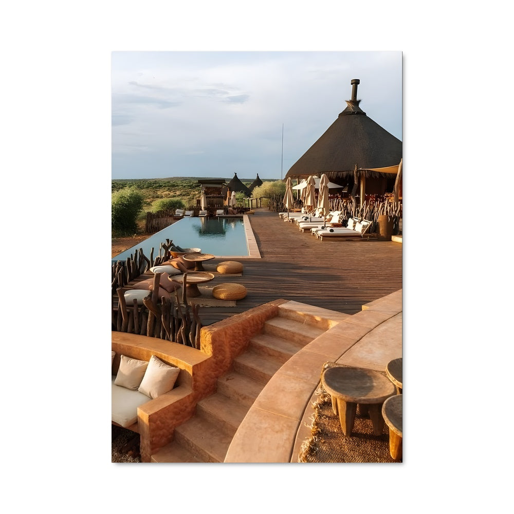 Poster Oasis Namibienne