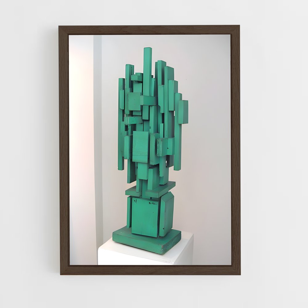 ap-nevelson assemblages-5 cadre Bois foncé