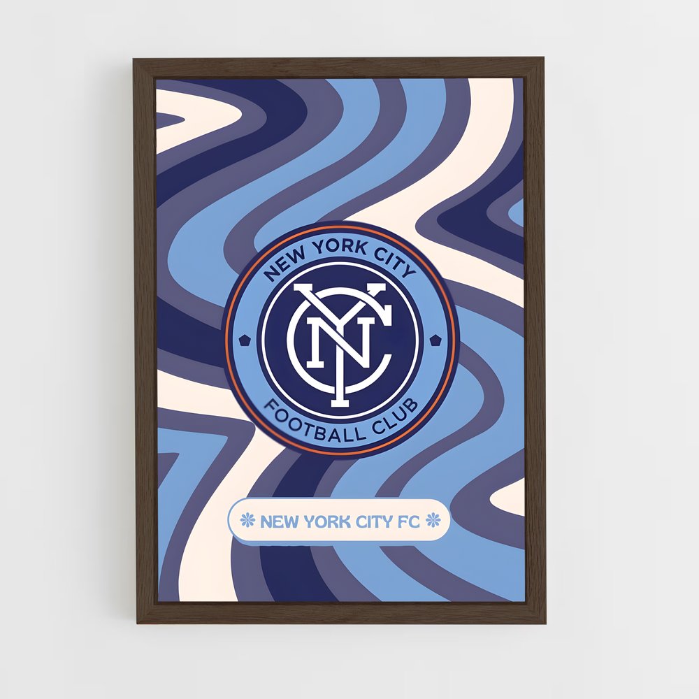 ap-new york city fc-7 cadre Bois foncé
