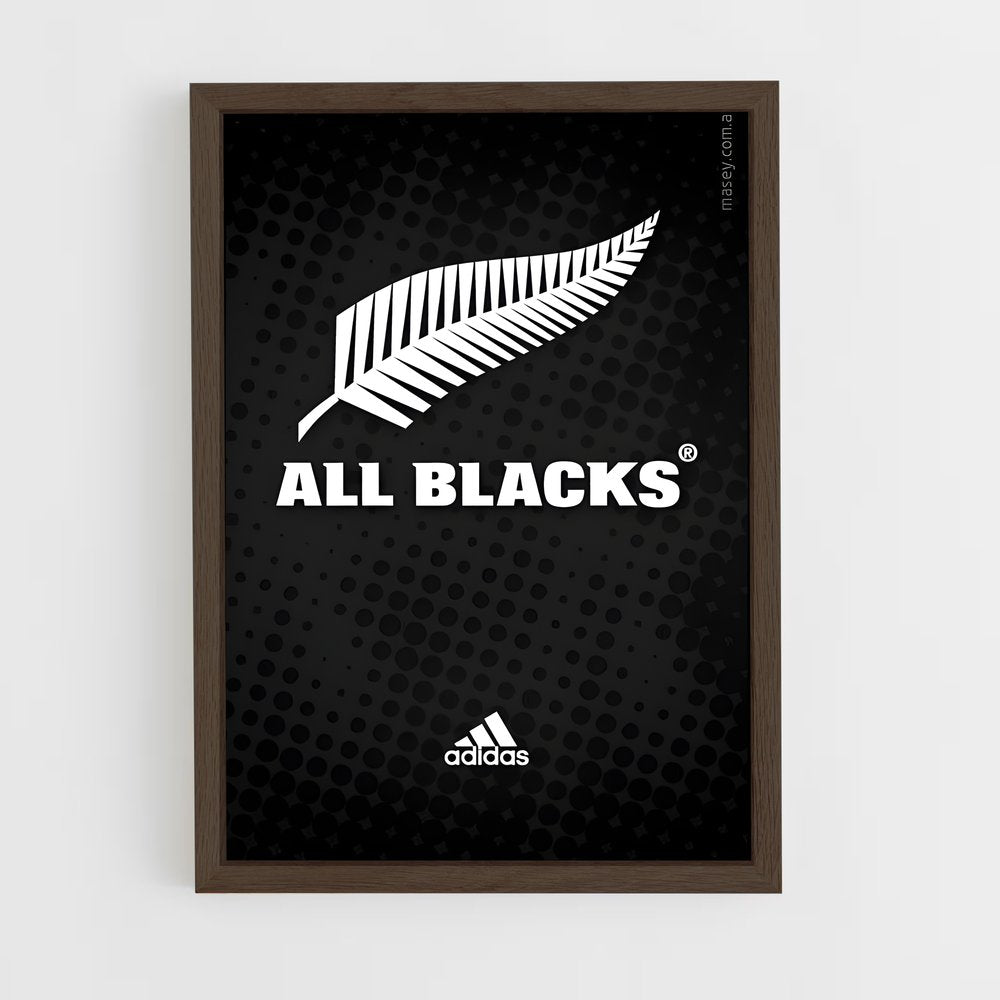 ap-new zealand all blacks-3 cadre Bois foncé