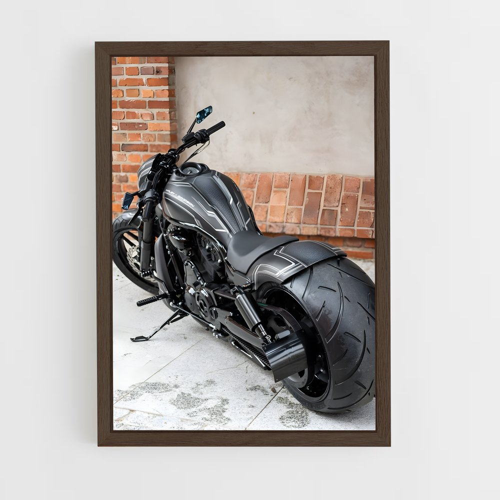 ap-night rod-6 cadre Bois foncé