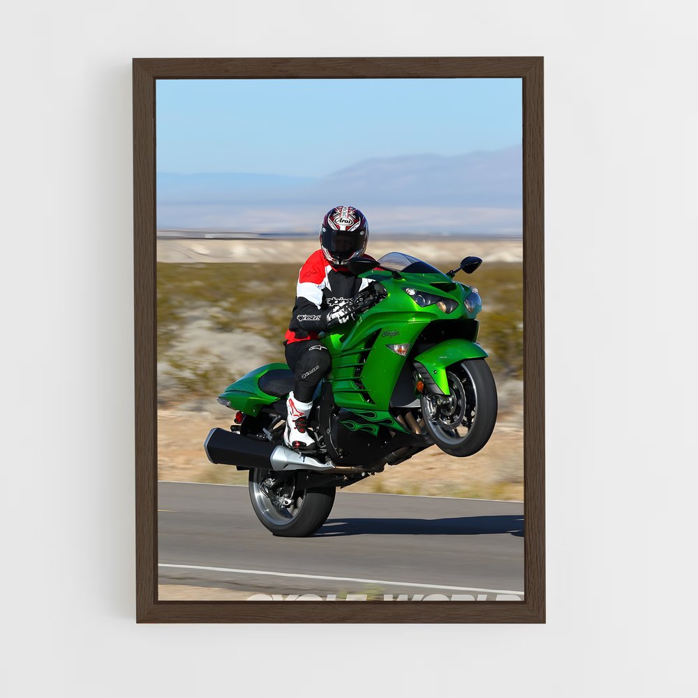 ap-ninja zx-14r-1 cadre Bois foncé