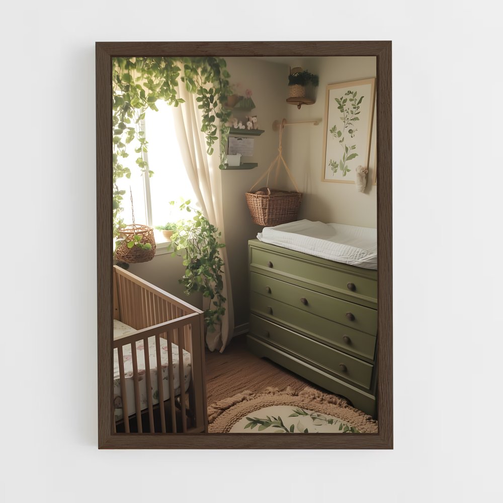 ap-nursery-3 cadre Bois foncé