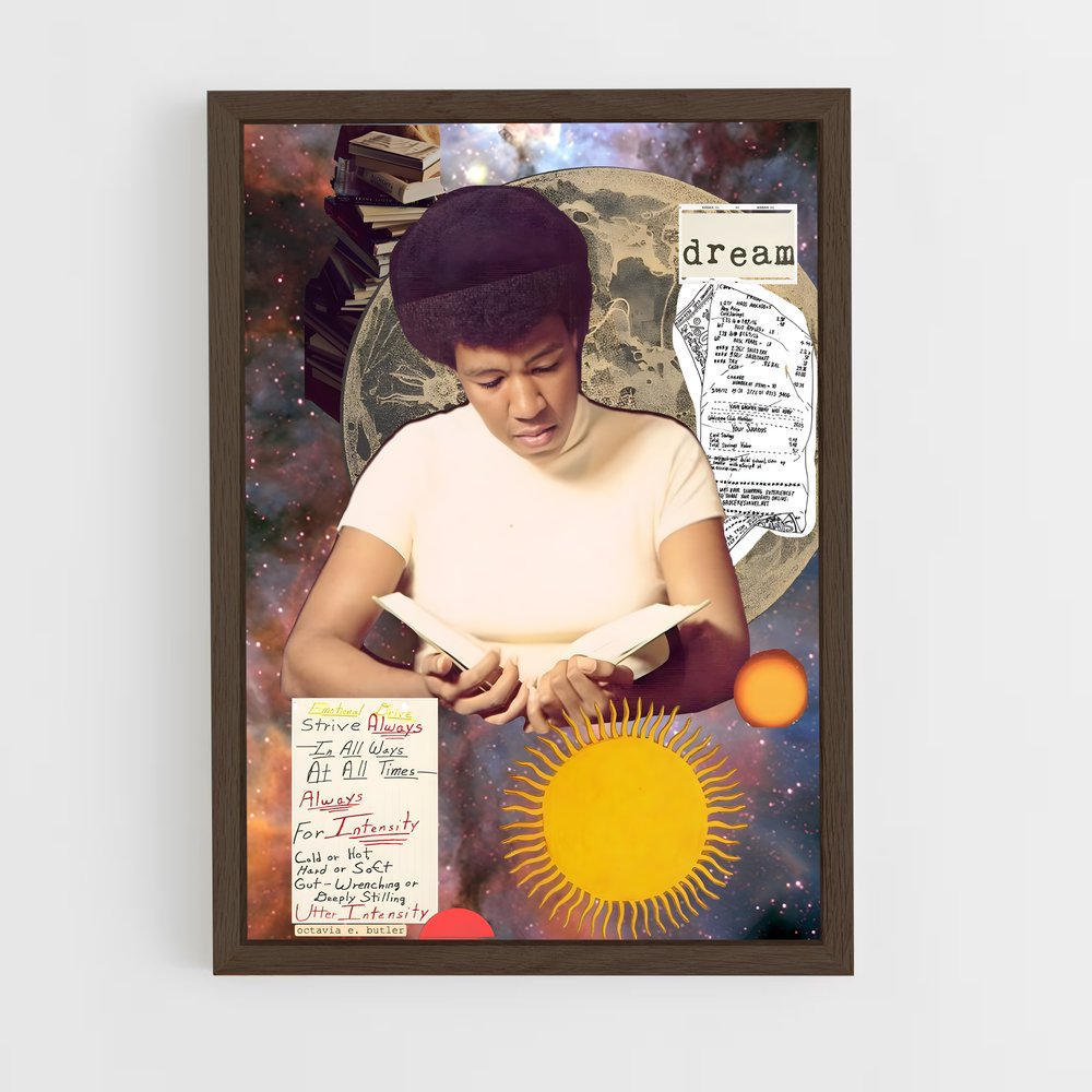 ap-octavia butler-1 cadre Bois foncé