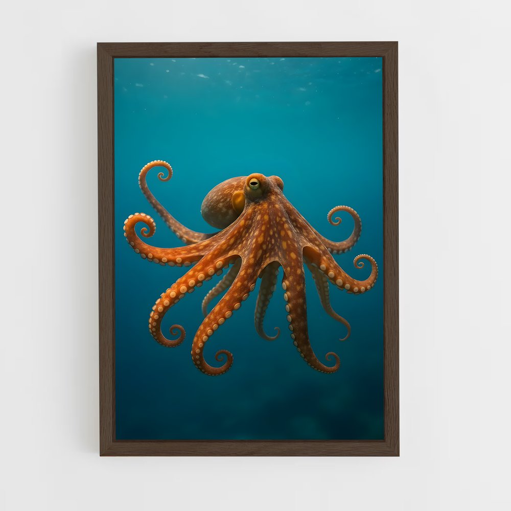 ap-octopus-5 cadre Bois foncé