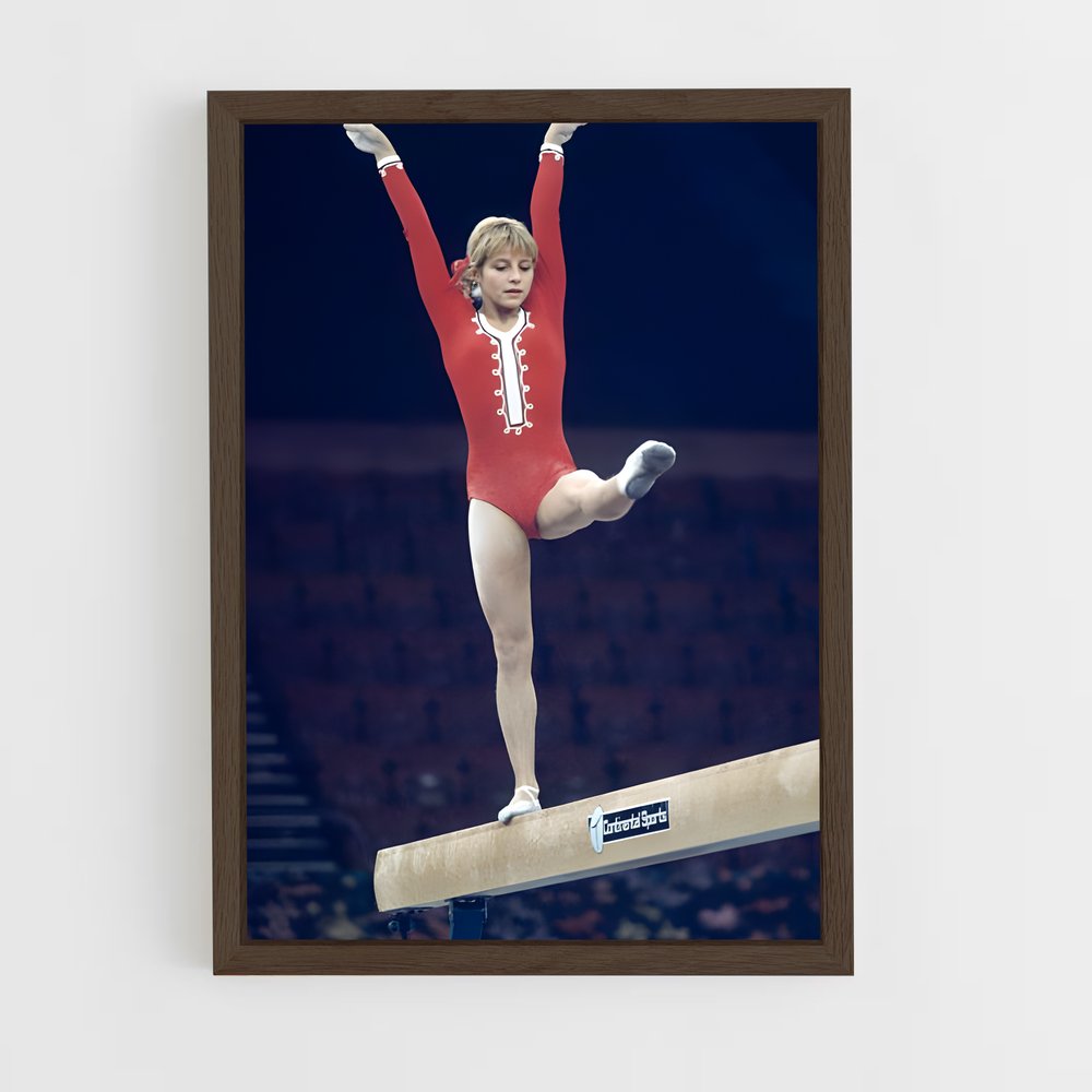 ap-olga korbut-3 cadre Bois foncé