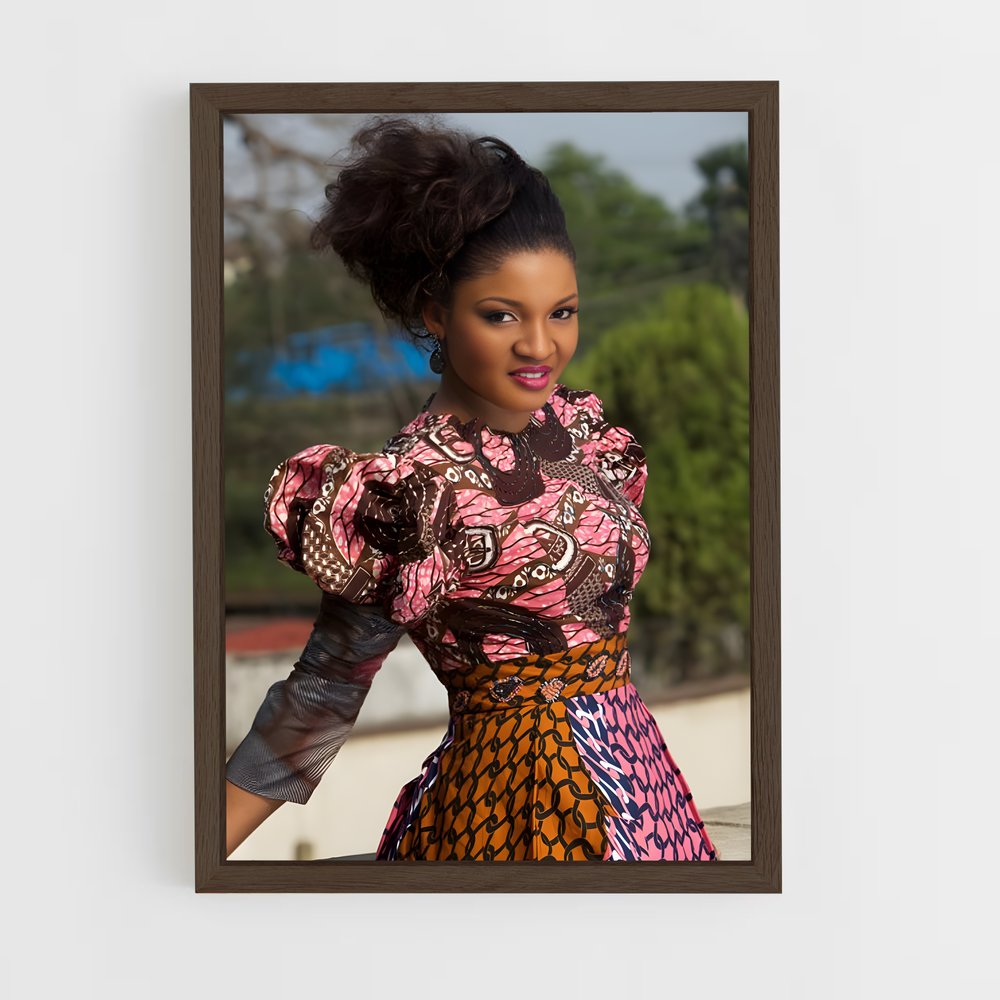 ap-omotola jalade ekeinde-6 cadre Bois foncé