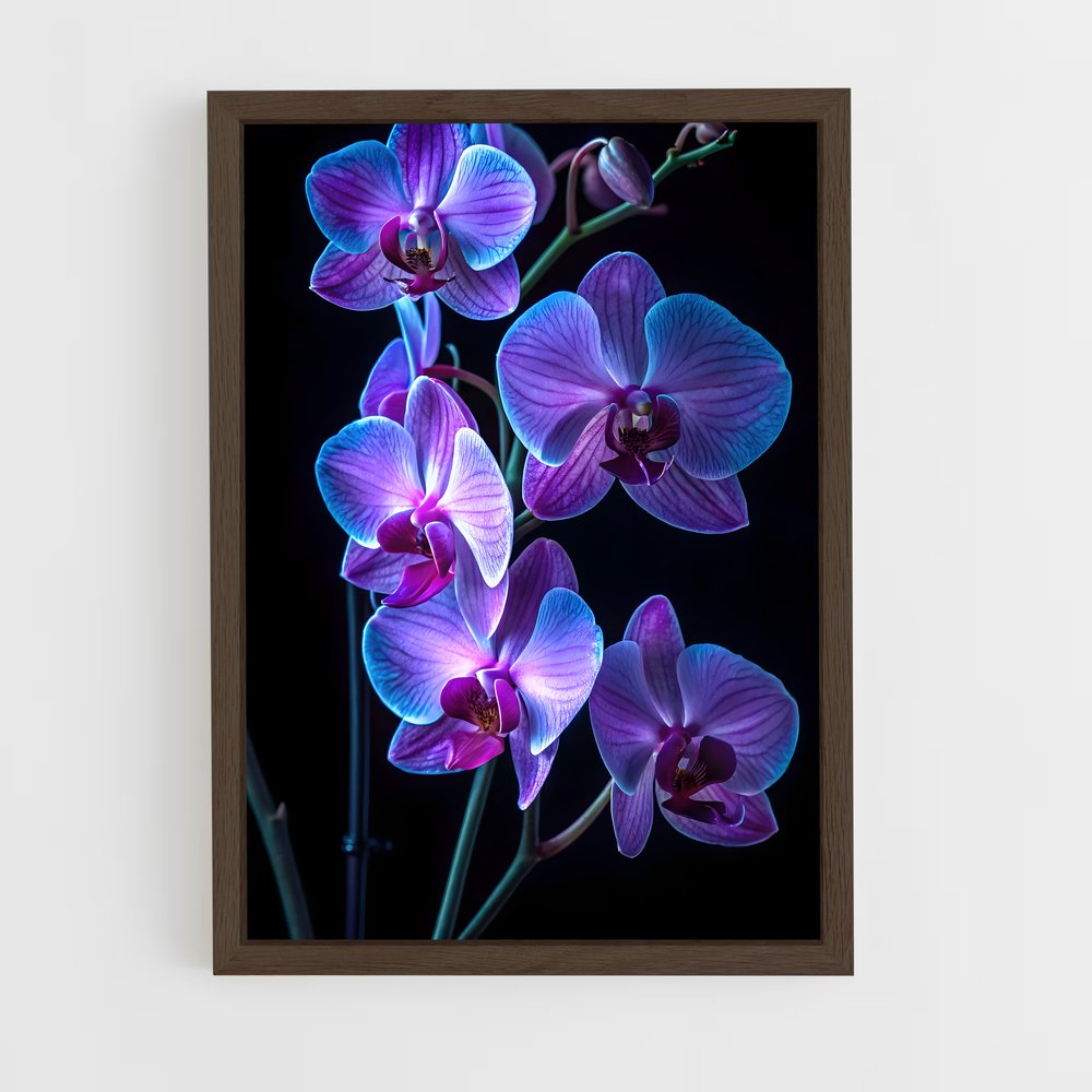 ap-orchid-4 cadre Bois foncé