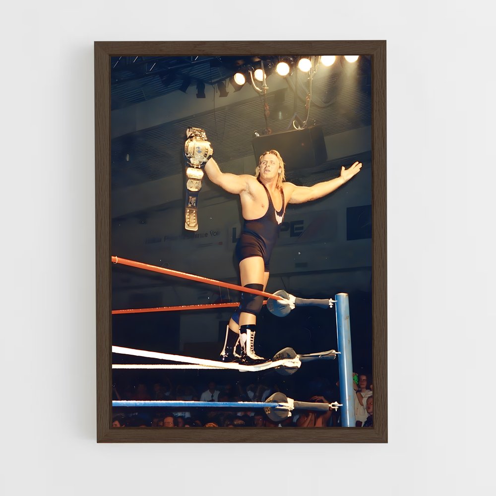 ap-owen hart-2 cadre Bois foncé