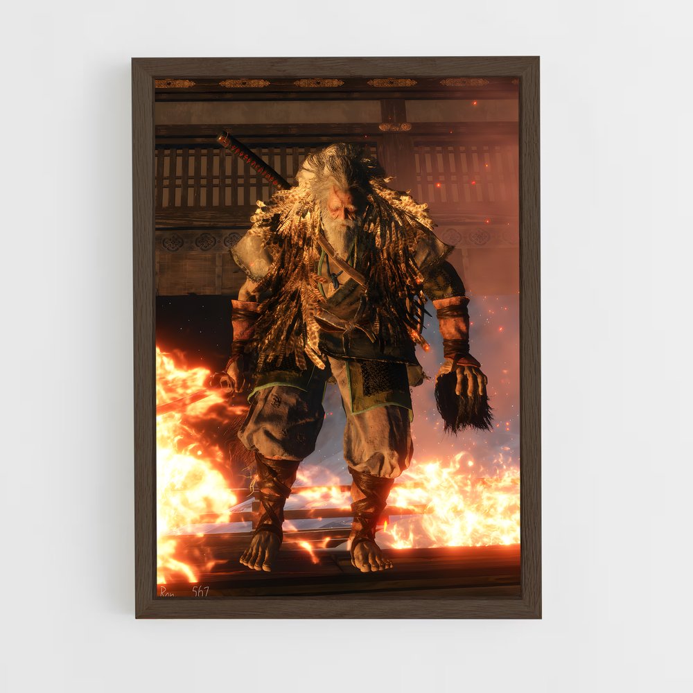 ap-owl sekiro-1 cadre Bois foncé