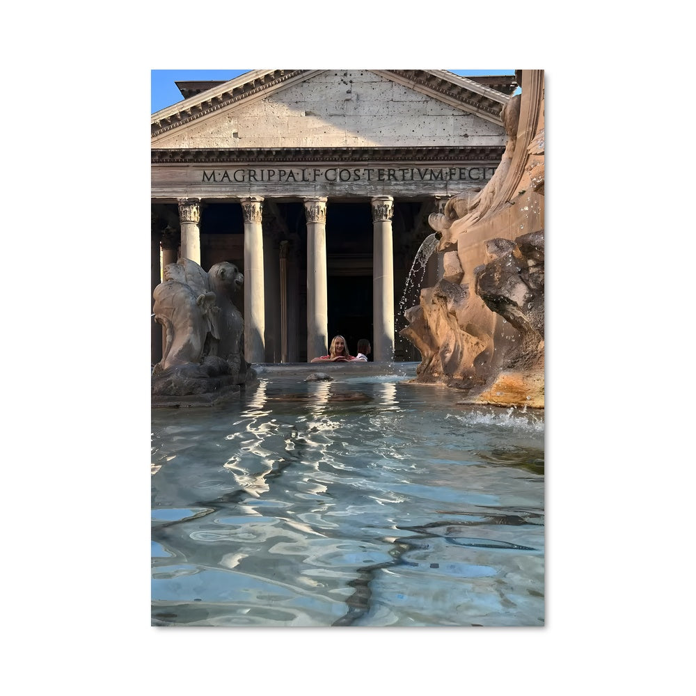 Poster Les Thermes de Rome