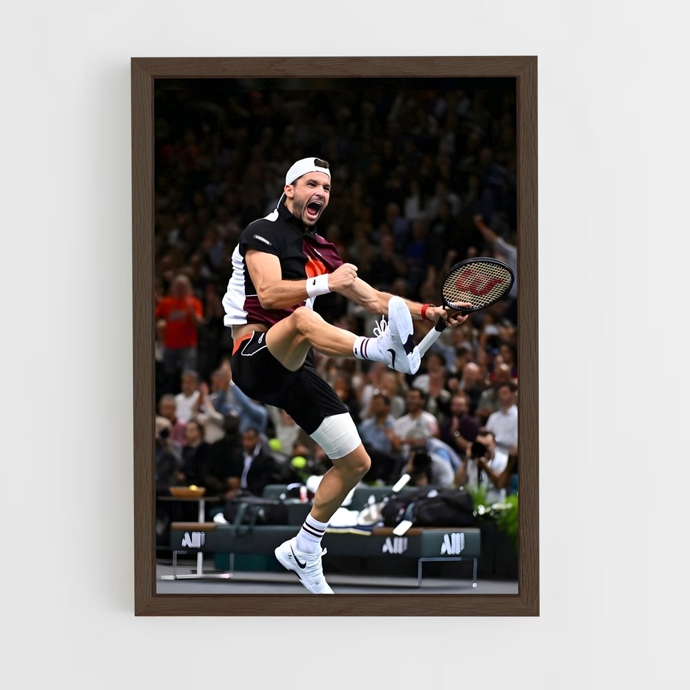 ap-paris masters tennis-2 cadre Bois foncé