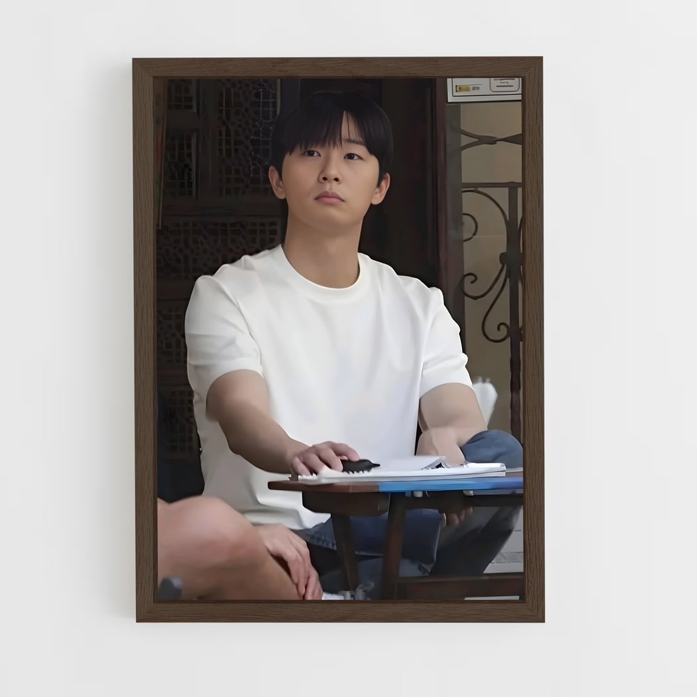 ap-park seo-joon-8 cadre Bois foncé