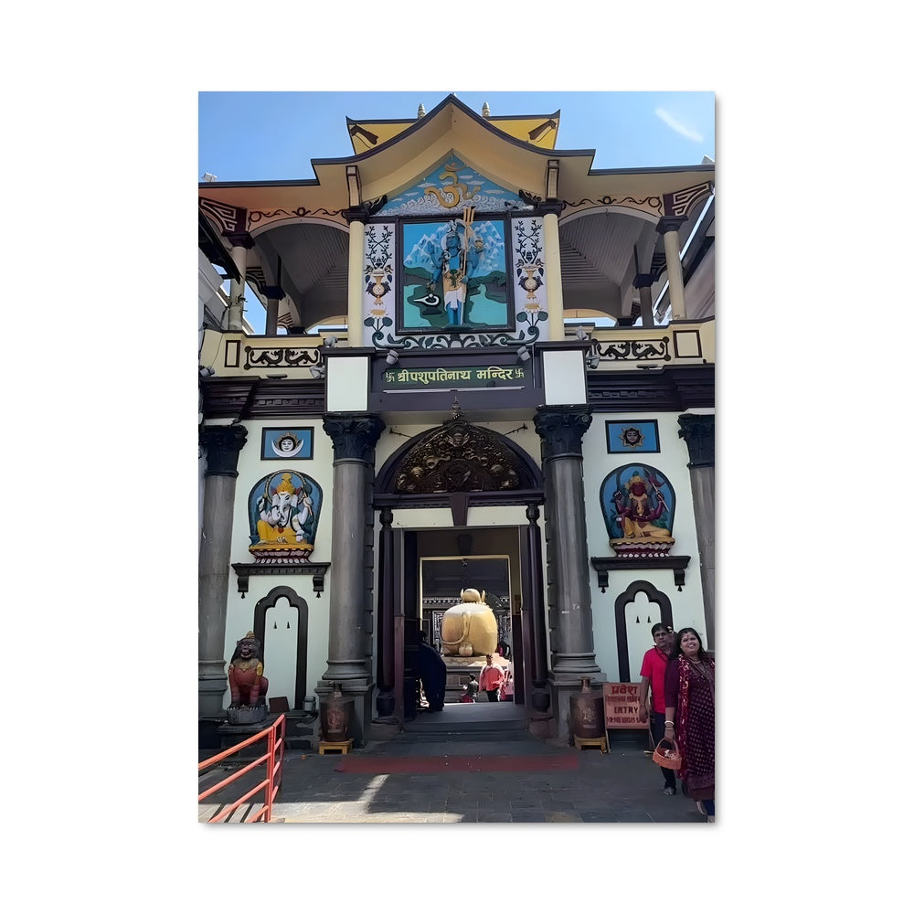 Poster Pashupatinath temple 88829